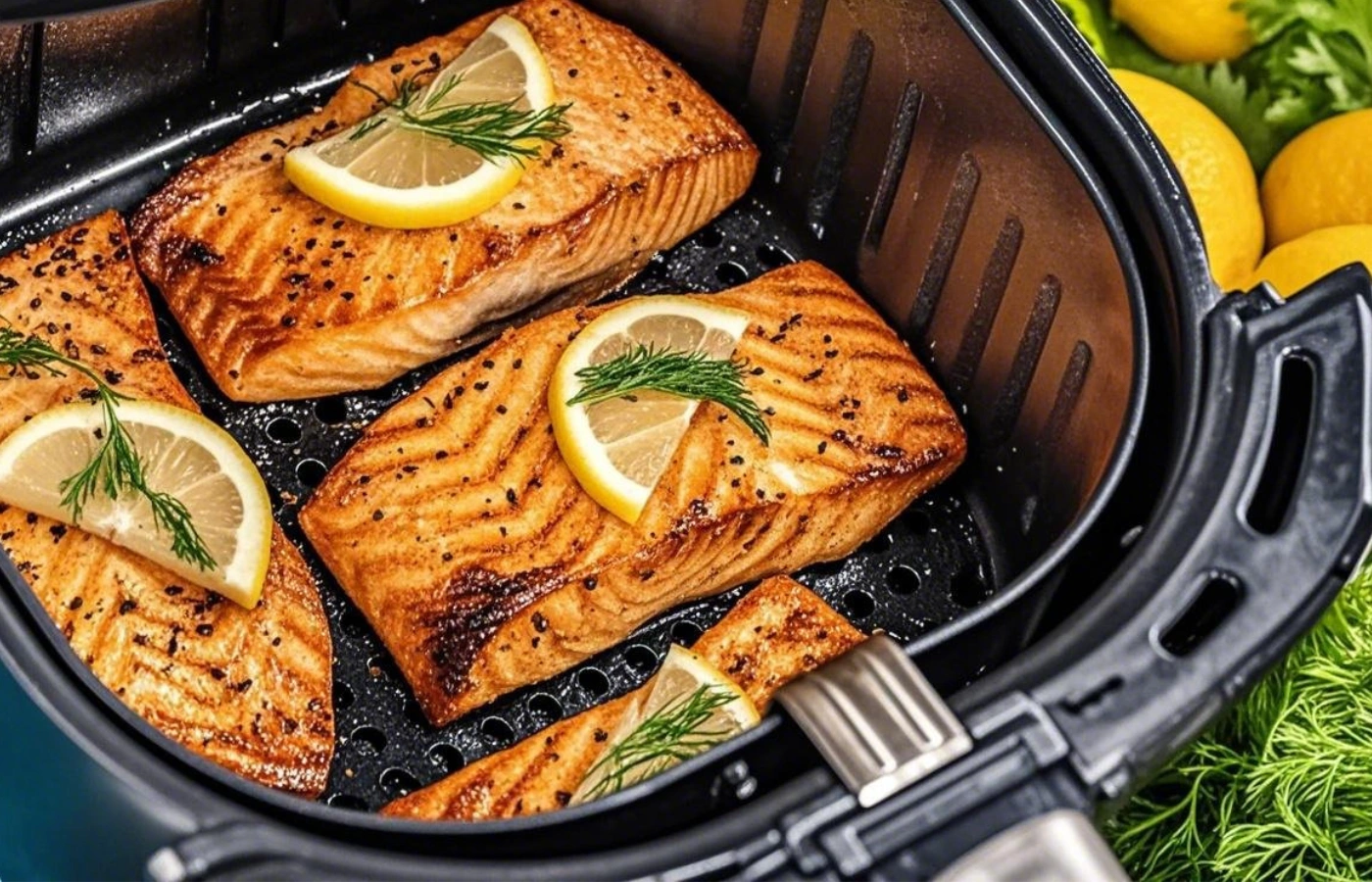 Air Fryer Salmon