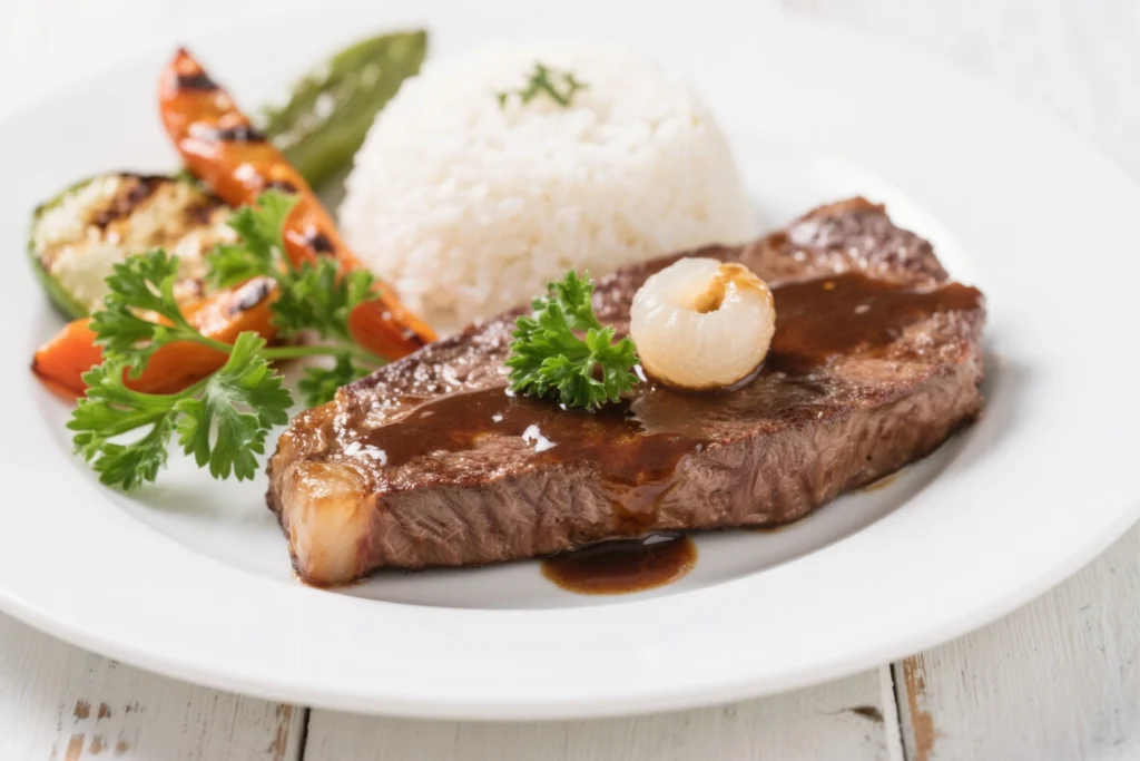lychee steak